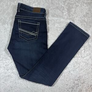BKE Womens Dark Blue Denim Jeans size 30R